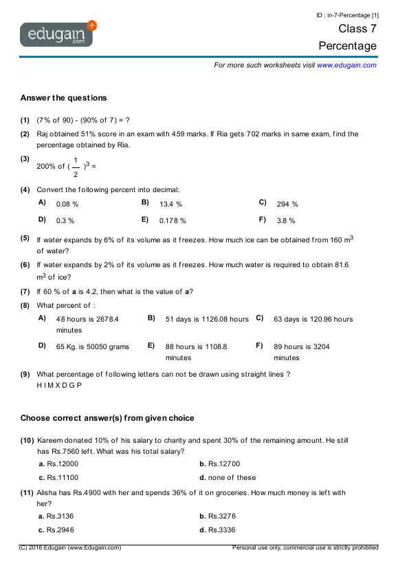51-grade-7-math-worksheets-statistics